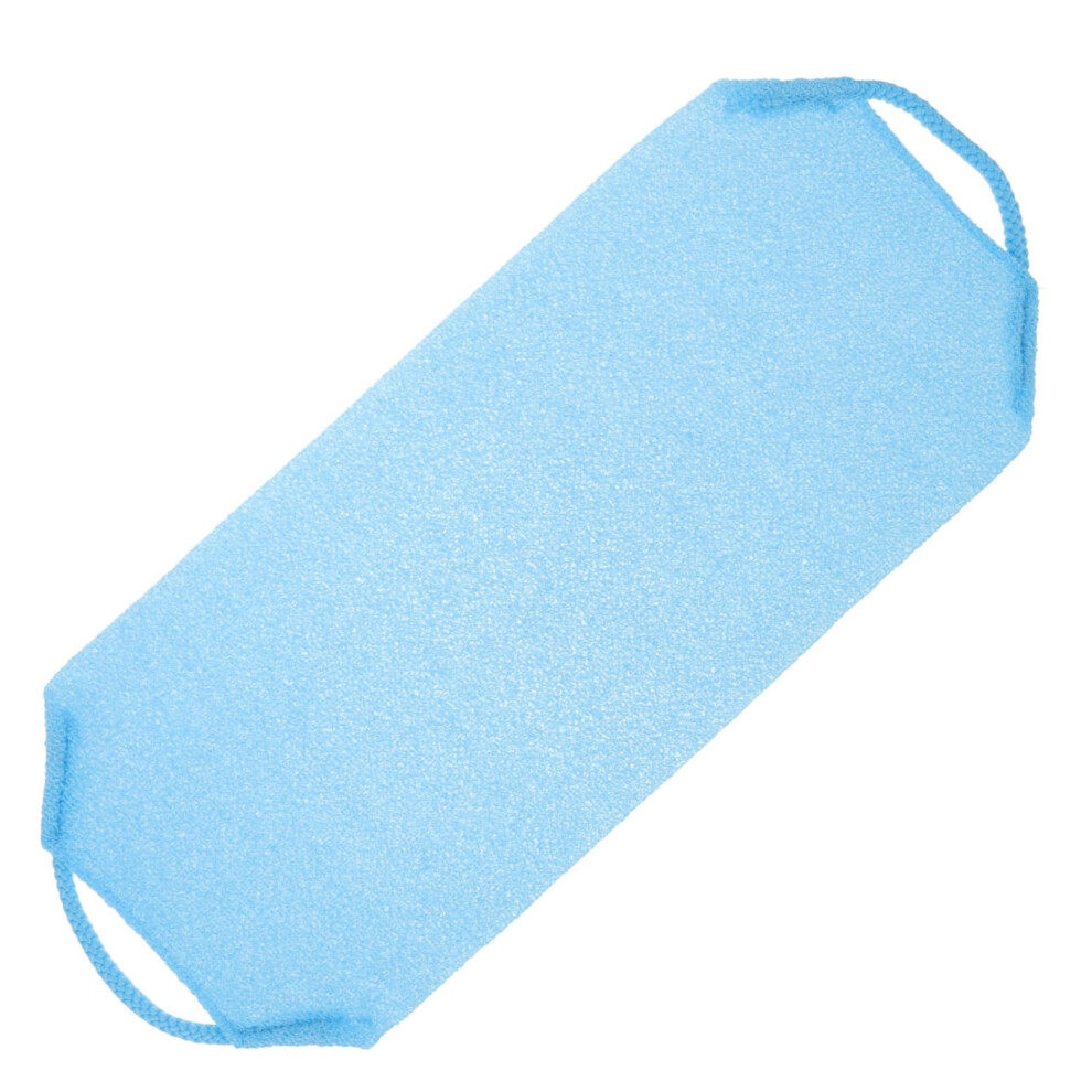 Exfoliating Back Scrubber with DualSided Cleansing for Smooth Skin and Long Reach Shower Use