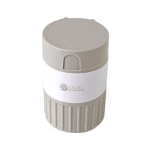 Pill Cutter and Stainless Steel Pill Crusher, 2 in 1  Efficiency Splitter with Pill Box for Travel