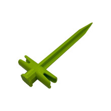 Camping Tent Ground Pegs With Safety Tapered Tip Weatherproofed
