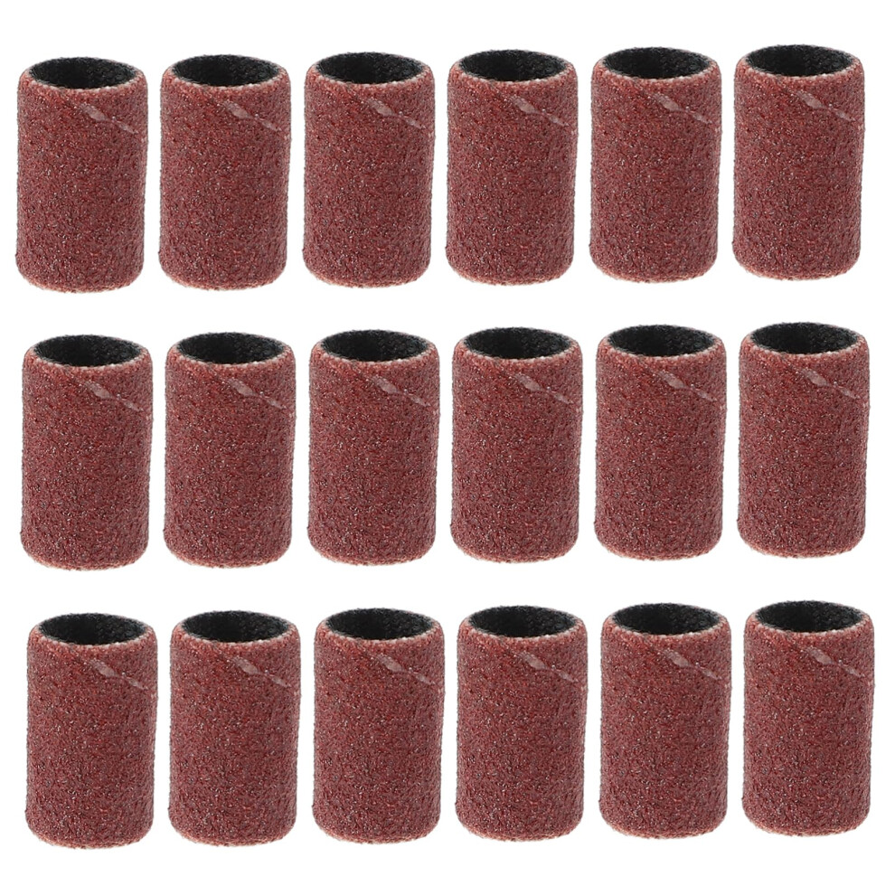 300pcs Fine Grit Nail Drill Sanding Bands for Acrylic Gel Nails Manicure Pedicure