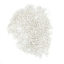 Anneau pour bouchon de liège, perle de charme, crĂ©ation de bijoux DIY, Ă©tanche et rĂ©sistant Ă la corrosion, crochet autotaraudeur, Ĺ“illets Ă