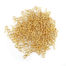Metalen schroefoogjes, zelfborende oogjes, zware, corrosiebestendige en waterdichte haakjes voor het maken van doe-het-zelf sieraden en ringen voor