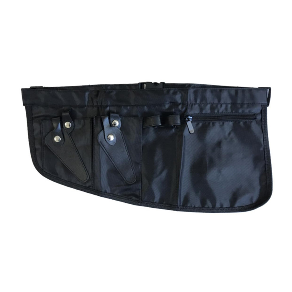 Barber Scissor Holster And Hair Stylist Tool Belt With Multiple Pockets, Durable Canvas Waist Bag 9187378185339