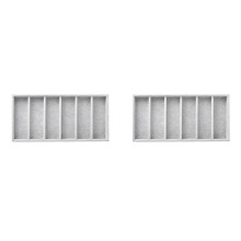 2Pcs 6 Slot Glasses Display Box, Glasses Organiser Sorting Box, Glasses Display Jewellery Organiser Tray, A