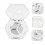 8pcs Hexagonal Empty Eyeshadow Pans for Custom Palette Creation and Travel Makeup Use 4