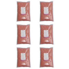 6X 500g Waxing Wax Beans for Hair Removal Full Body Hot Film Hard Depilatory Wax Beads for Wax Heater Machine Style 6