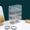 2X Glasses Storage Box 4 Layers Large Glasses Organizer Box Multifunctional Stackable Display Holder Reusable Cosmetics 8