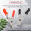 SODIAL(R) 10 Pcs 50mm Plastic Handle Test Probe Metal Alligator Clips 2