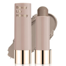 Cool Toned Cream Contour Stick with Smooth Blend Texture and Long Lasting Matte Bronzer in Cold Grey Brown