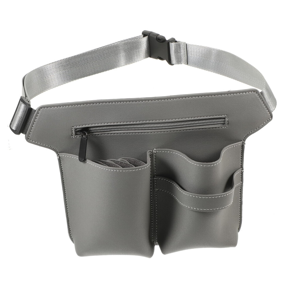 Hairdressing Scissor Pouch Leather Barber Tool Belt With Multiple Compartments For Salon Use 9187378186022