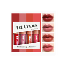 Matte Liquid Lipstick Set 4 Colors with Bold Color, LongLasting NonStick Finish, GiftReady