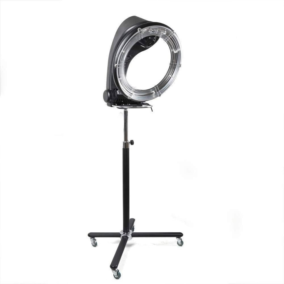 Professional Hair Dryer with 360 Infrared Heating, Adjustable Height and Timer, 110V Vertical Salon Hair Processor