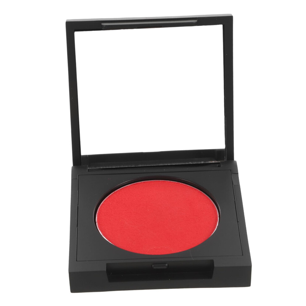 Matte Single Eyeshadow Palette Longwearing Silky Blendable Powder for Cosplay Stage Purplish