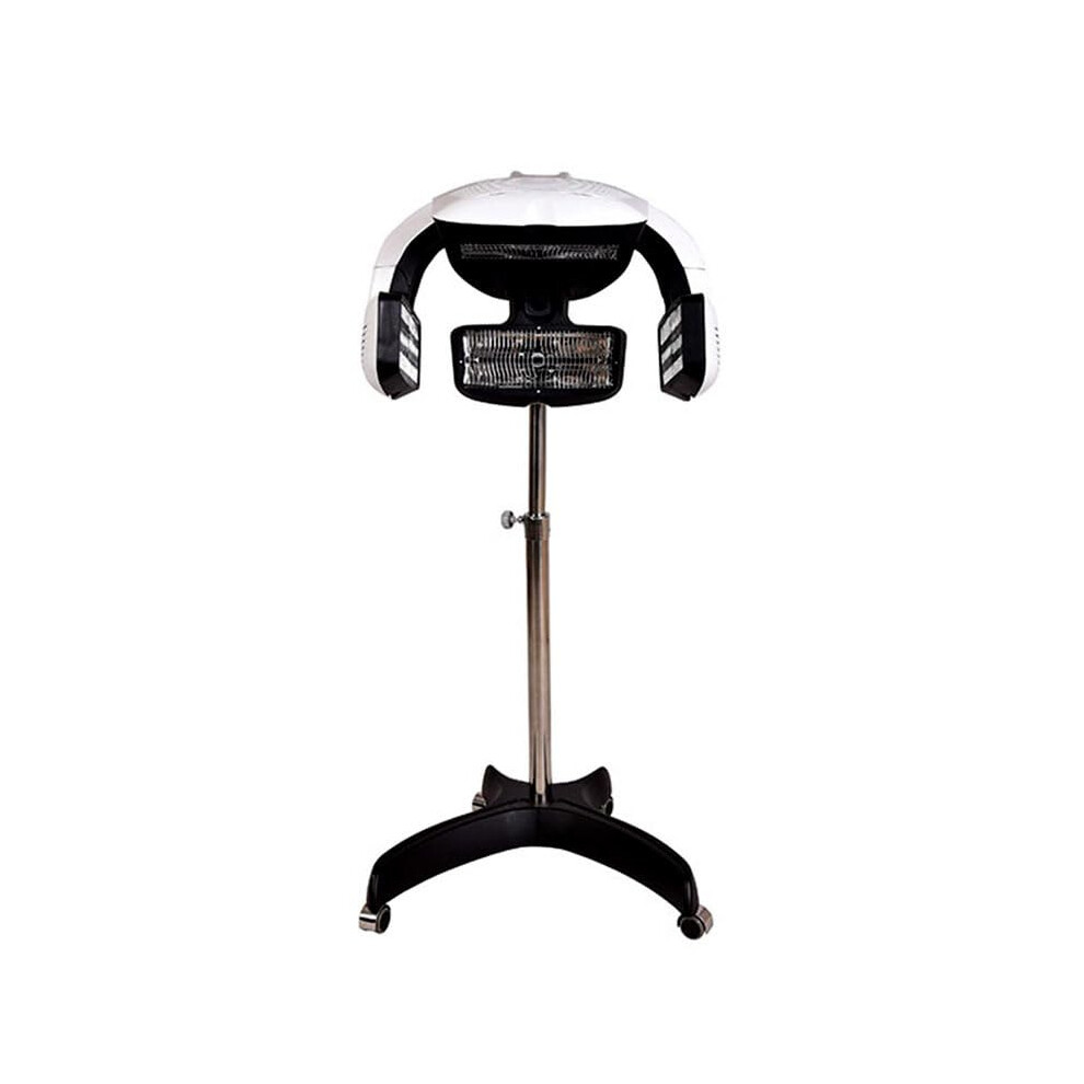 Professional Salon Hair Dryer with Infrared Color Processor, 360 Rotation and Adjustable Floor Stand