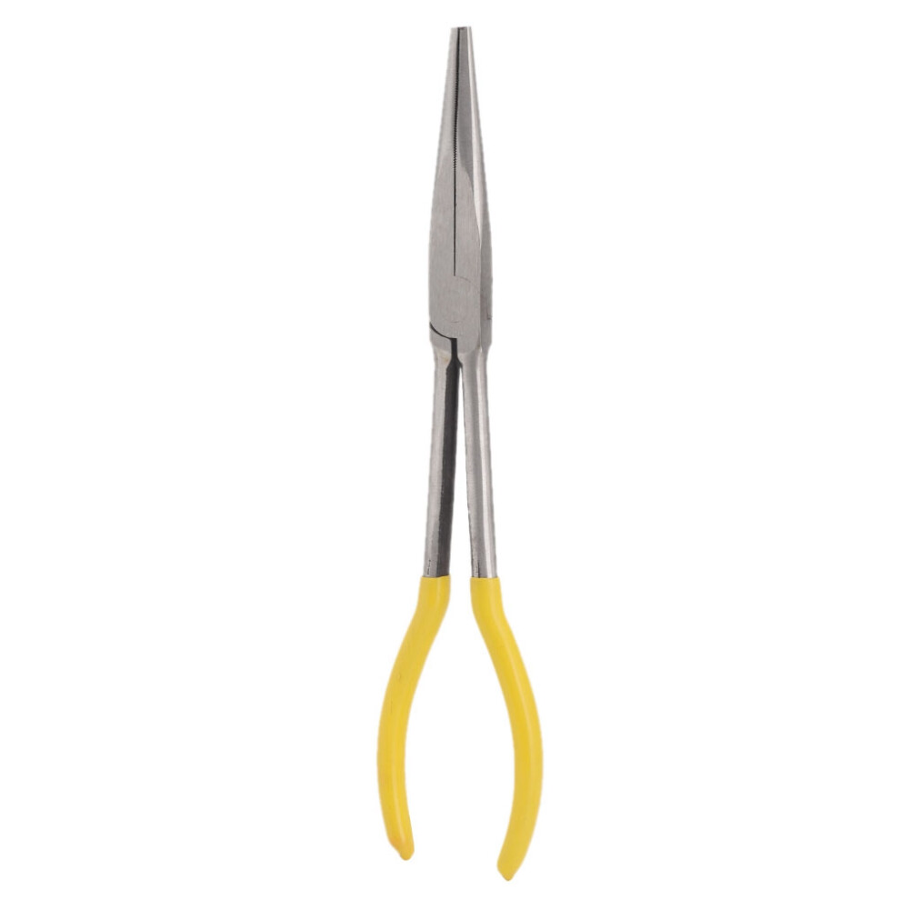 Precision Tasks Needle Nose Pliers Bending And Forming Long Reach Extended Long Design High Carbon Steel Heat Treated Milled Jaws Polished Surface Ant 9147006532683