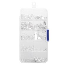 Ribbon Bracelet Kit for Jewelry Making, Ribbon Bracelet Bookmark Pinch Crimp Clamp End Findings with Lobster Clasps and Chain Extenders, Cord Ends Fas