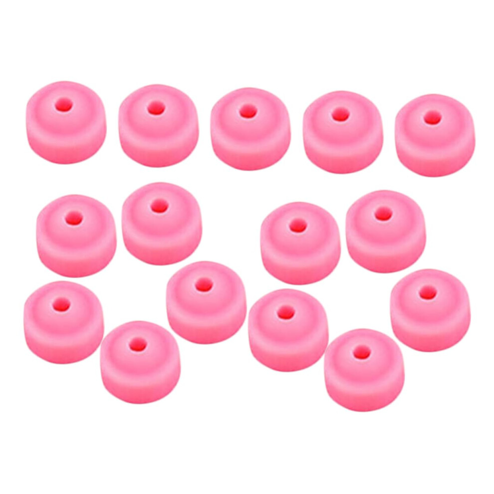 Nail Drill Dust Cover Set 15pcs Silicone Bit Protectors for Manicure Dust Debris Protection