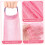 Back Scrubber 4Pack Long Strip Exfoliating Bath Towels for Adults Elderly Friendly Shower Use 4