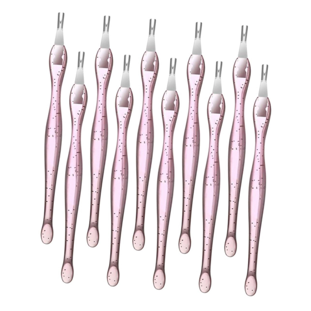 10pcs Manicure Tools Kit with Precision Cuticle Remover for Home and Salon Use