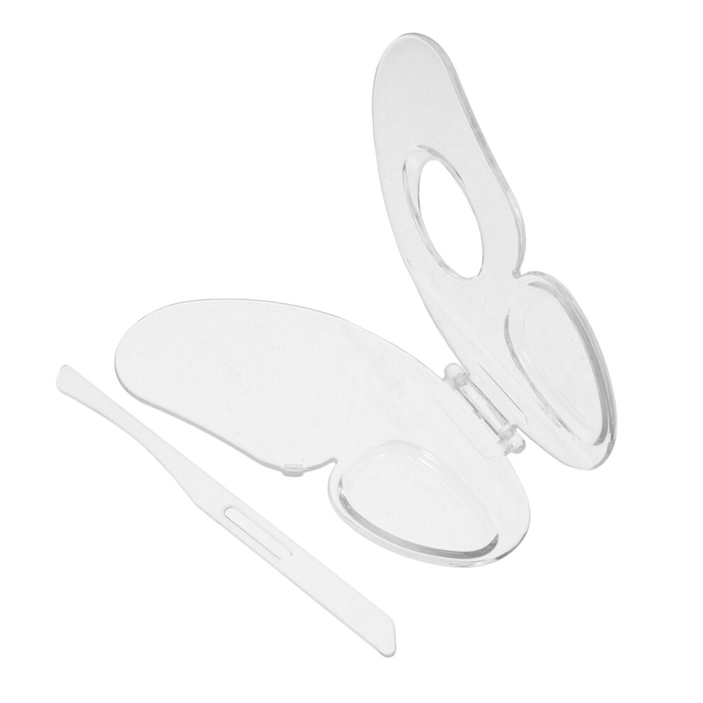 Makeup Mixing Palette Acrylic Butterfly Shape Tray for Foundation Lipstick Nail Art