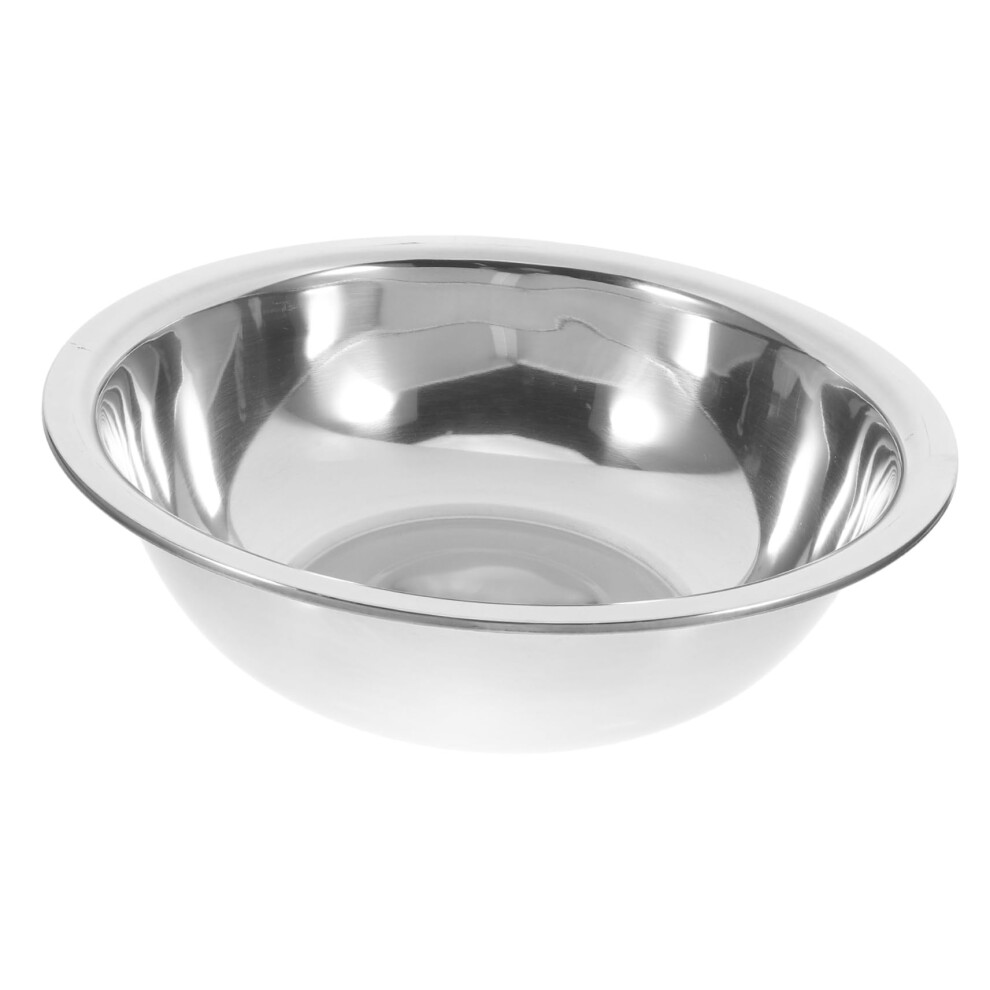 Stainless Steel Basin Foot Soak Tub Large Deep Multipurpose Bowl for Home Spa and Laundry