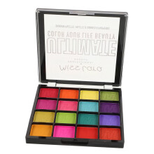 Eyeshadow Palette with Matte and Glitter Shades, Waterproof, Pigment, Travel Size for Parties
