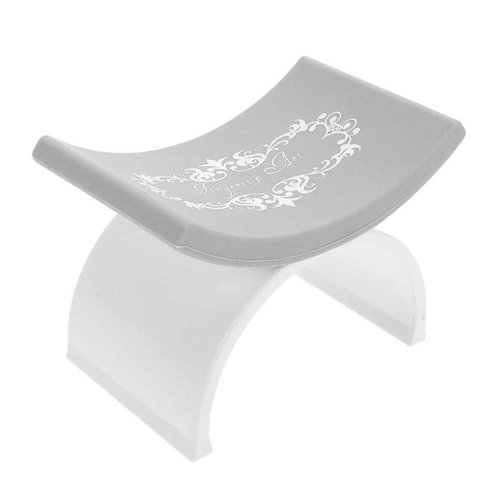 Nail Arm Rest UShaped Silicone Manicure Hand Pillow Comfortable Wrist Support for Salon and Home