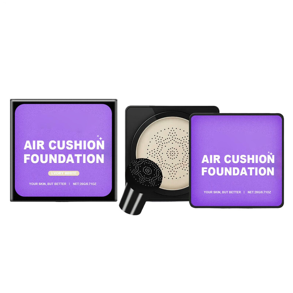 Cream Bb Air Cushion Foundation With Waterproof Longlasting Coverage And Deep Hydration