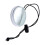 Diving Rearview Mirror Small Swimming Adjustable Lanyard-White 1