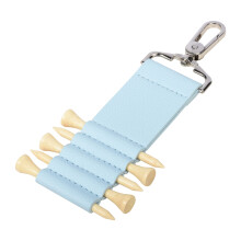 Golf Tees Keyring Storage Case Durability For Outdoor-Sky Blue