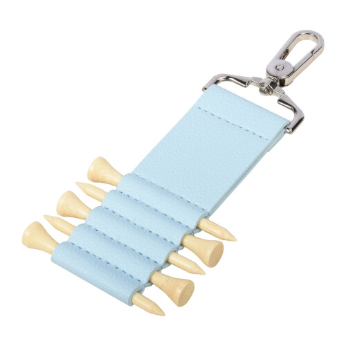 Golf Tees Keyring Storage Case Durability For Outdoor-Sky Blue