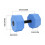 1Pair Water Dumbbells for Pool Resistance Training-Blue 4