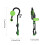Golf Swing Trainer Set Including Pressure Responsive Handle And 3