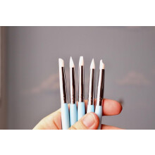 Set of 5 Double Ended Silicone Dotting Tools for Nail Art, Mandala Painting and Craft Designs