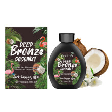 Coconut Oil Tanning Lotion Ultra Hydrating Dark Formula for Even Natural Color and Long Lasting Glow