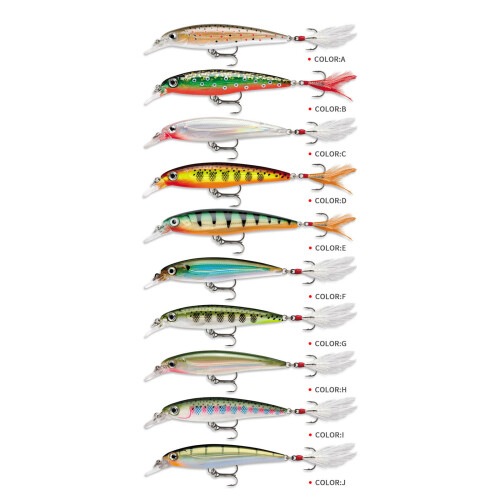 Schwimmende Minnow-Angelköder, künstliche harte Wobbler-Köder,-B 2