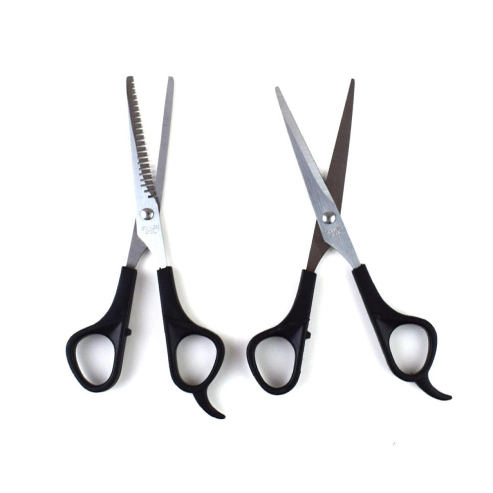 Professional Hair Cutting Scissors Set with Ergonomic Grip for Salon and Home Hairdressing