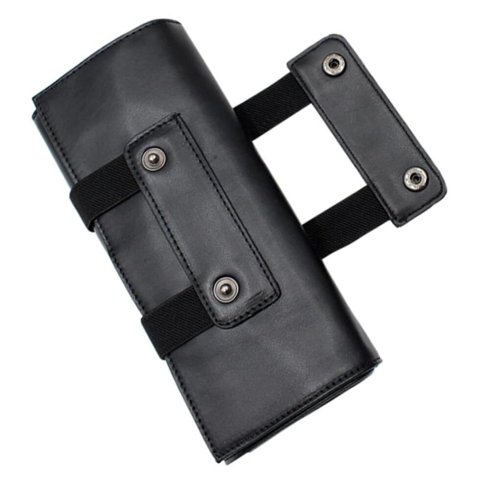 Barber Tool Bag Pu Leather Hair Stylist Scissor Pouch With Shear Protection And Multiple Compartments 9365369469259