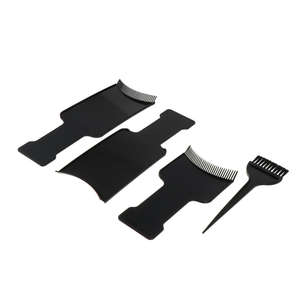 Hair Coloring Kit with Highlighting Board and Brush Set for Precise and Mess Salon Results