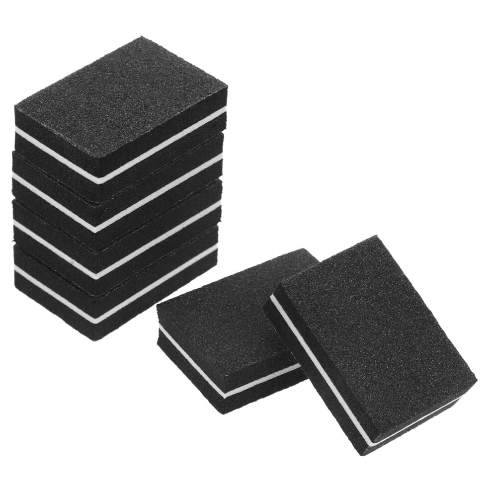 50pcs DualSided Nail File Blocks for Manicure and Pedicure, Compact Durable Sanding Buffer