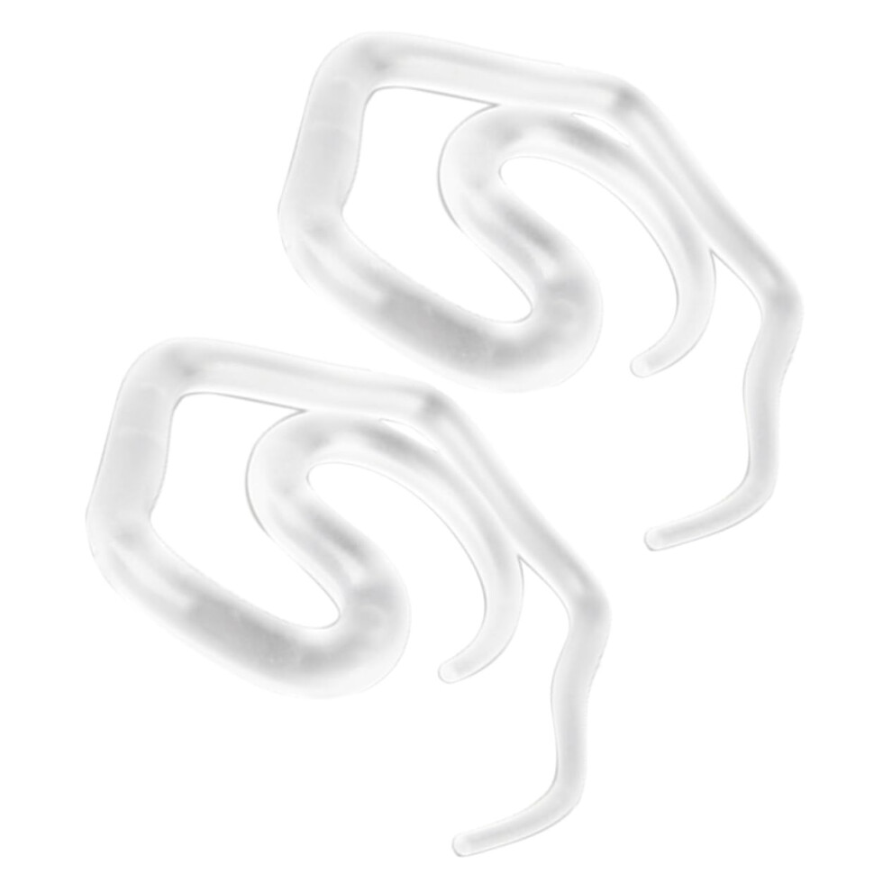Unisex Transparent Invisible Hair Bun Maker Set For Neat Buns Fast Styling Secure Hold For Parties And Daily Wear