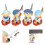 Creative Design Resin Nautical Figurine Set Multi Functional Use Hand Painted Patterns Exquisite Workmanship Floating Toy For Home Or Office 3
