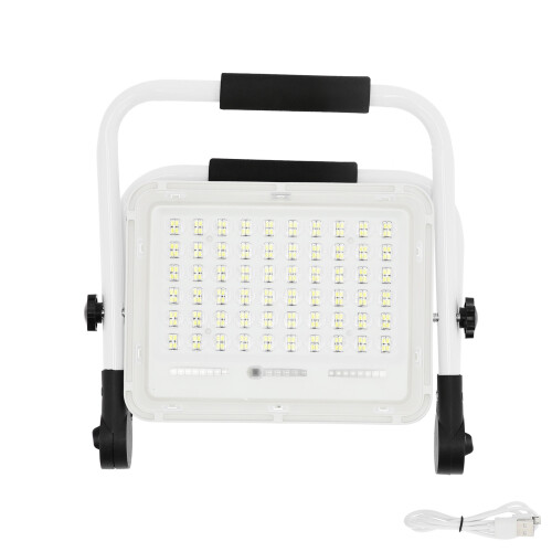 Ultra Bright LED Work Light Adjustable Brightness LED Work Lamp IP66 Waterproof Construction Light Super Bright LED Work Lamp With Rotating Bracket