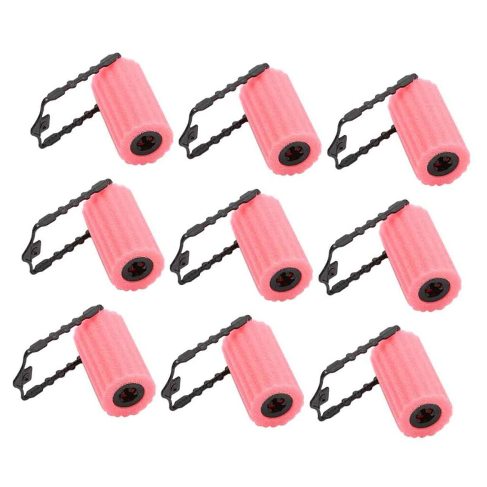 Heatless Hair Curlers 12pcs Soft Sponge Rollers for Women Gentle Overnight NoHeat Styling