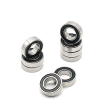10PCS SMR63RS 3x6x2.5mm ABEC7 RC Ball Bearings Black Sealed Speed Precision for Cars Trucks