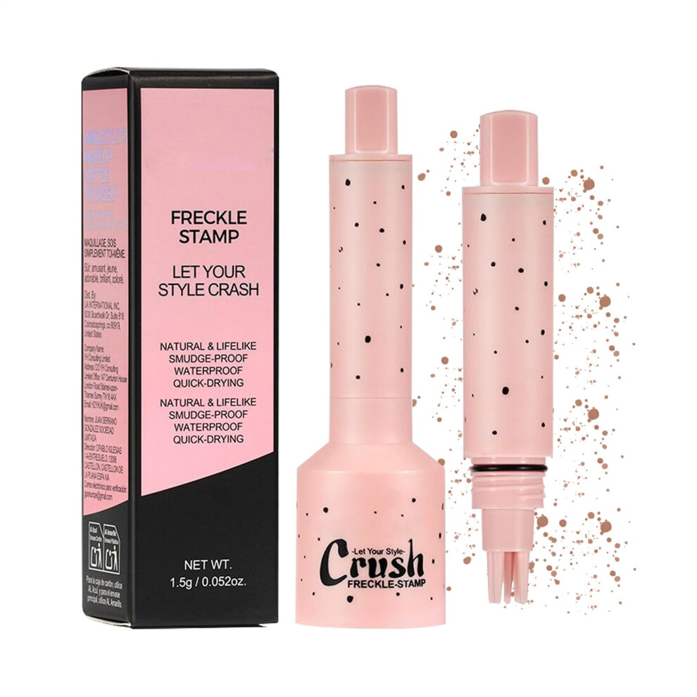 Waterproof Fake Freckles Pen with Precision Stamp Tip for Natural Look Freckle Makeup Tool
