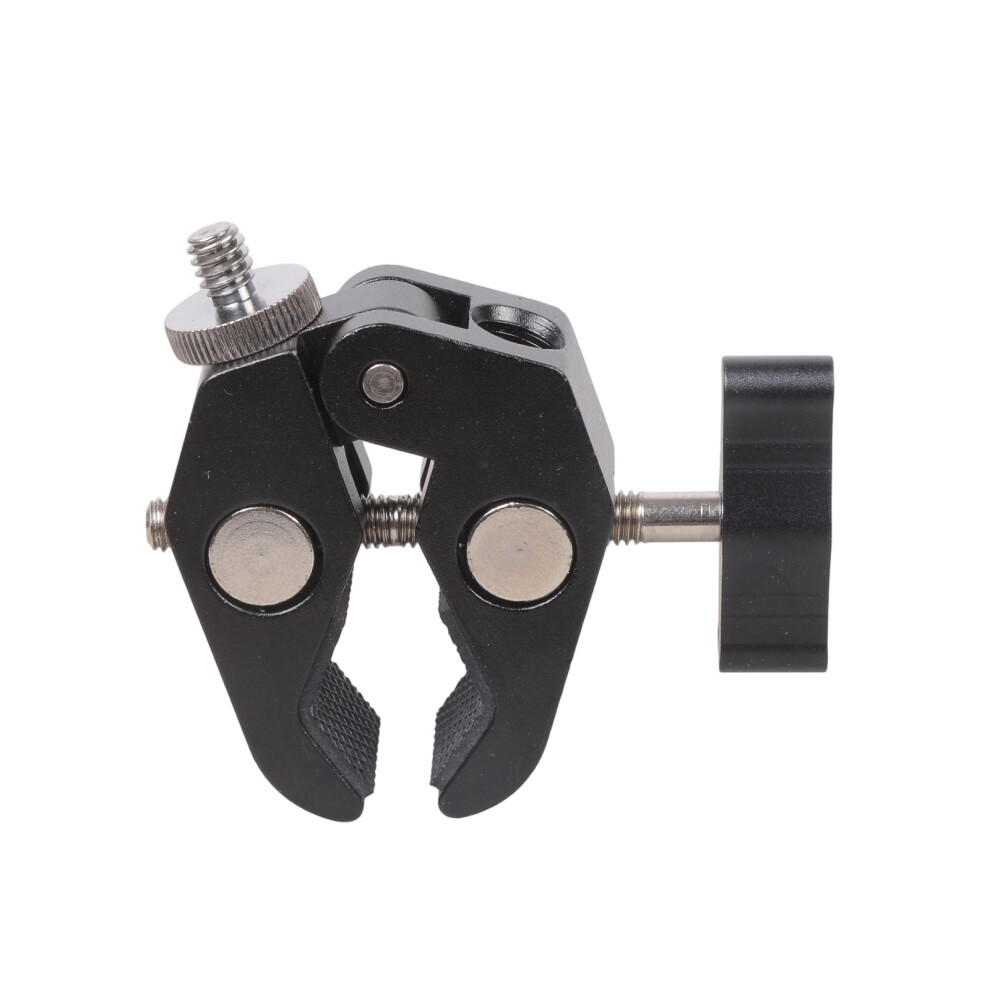 Aluminum Alloy Crabs Clamp Adapters 1/4Â 3/8Â- Color Black 7755000327291