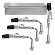 2/4Pcs Metal Flexible Arm Magnetic Board Holder Soldering-4Pcs