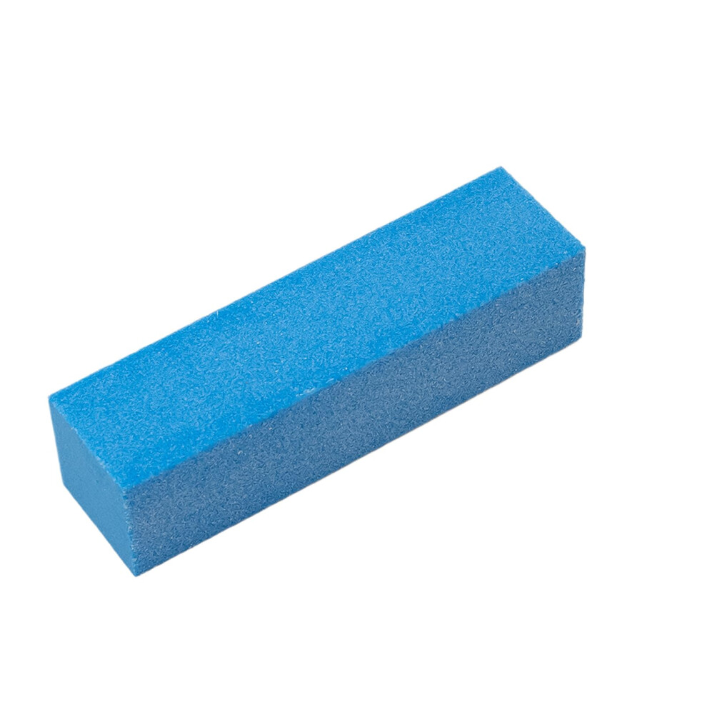 10pcs Blue Nail Buffer Blocks for Acrylic and Natural Nails, DualSided Sponge Sanding Set
