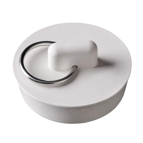 Universal Rubber Sink Stopper Set with Hanging Ring for Kitchen Bathroom Basin Laundry